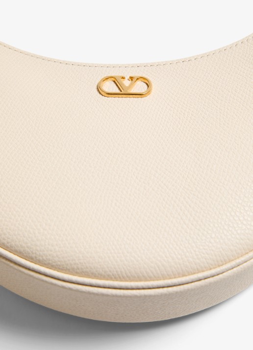 Valentino Garavani Schoudertas van kalfsleer - detail 2 creme