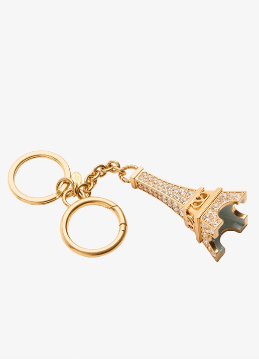 Valentino Garavani Sleutelhanger met logo - detail 3 goud