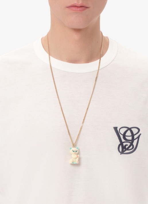 Valentino Garavani T-shirt met logoborduring - detail 6 wit