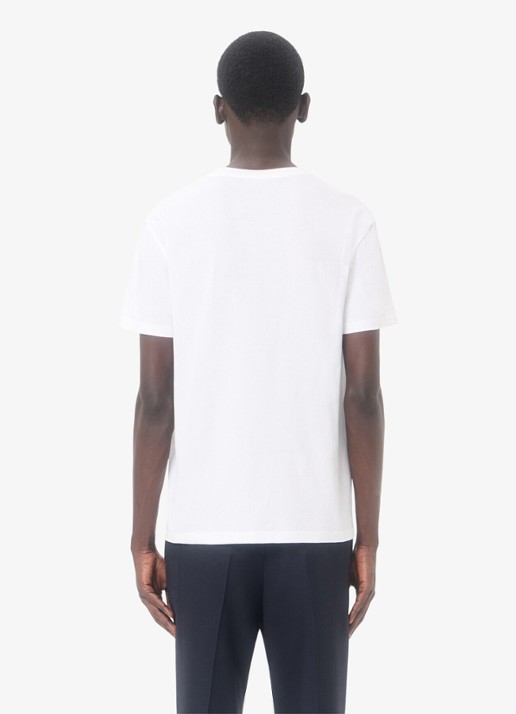 Valentino Garavani T-shirt met logoborduring - achterkant wit