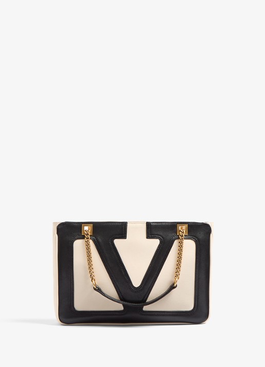 Valentino Garavani Viva Superstar Small schoudertas van lamsleer