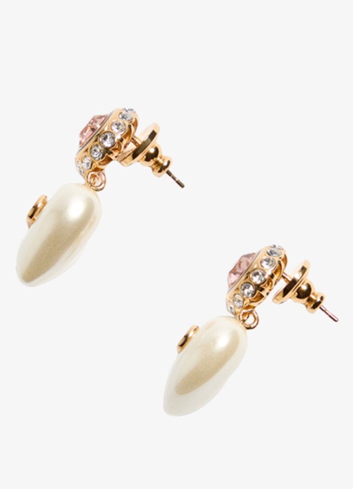 Valentino Garavani VLogo Signature oorstekers met logo - detail 3 goud