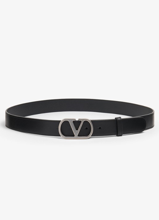 Valentino Garavani VLogo Signature riem van kalfsleer