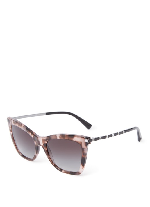 Valentino Zonnebril VA4061 - voorkant 3 lichtroze