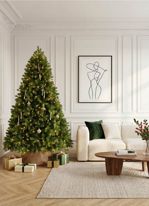 Van Der Gucht Feel Real® Bayberry® kerstkunstboom 228 cm - detail 2 groen