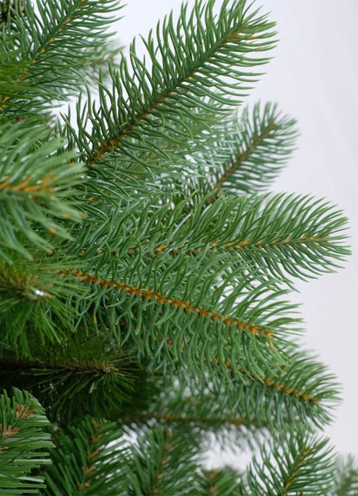 Van Der Gucht Feel Real® Bayberry® kunstkerstboom 213 cm - voorkant 2 groen
