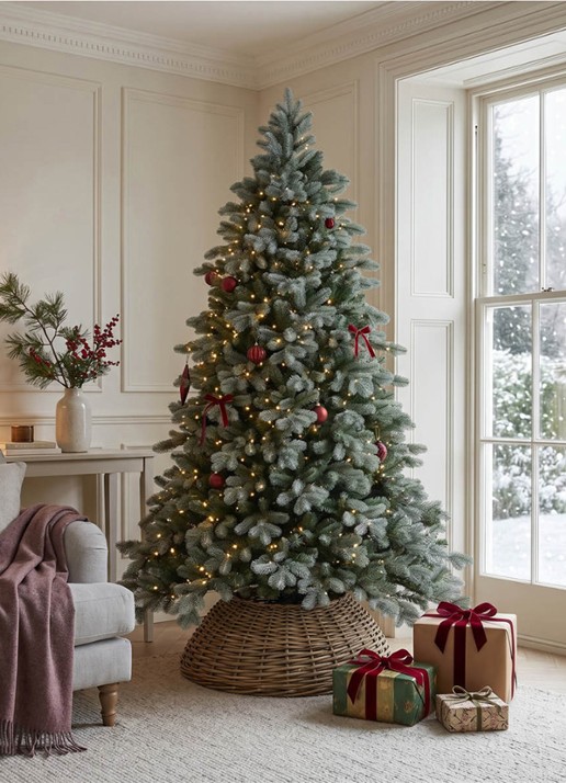 Van Der Gucht Frosted Colorado kunstkerstboom 228 cm - detail 4 groen