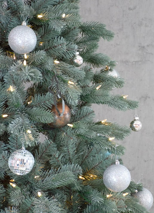 Van Der Gucht Frosted Colorado kunstkerstboom 228 cm - voorkant 3 groen