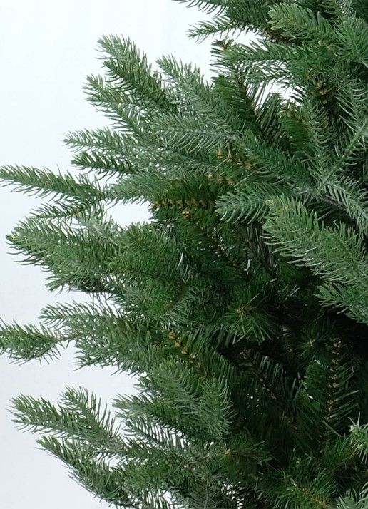 Van Der Gucht Mulberry Green kunstkerstboom 183 cm  - achterkant groen