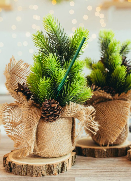 Van Der Gucht O Christmas Tree geurstokjes set van 6 - detail 6 groen