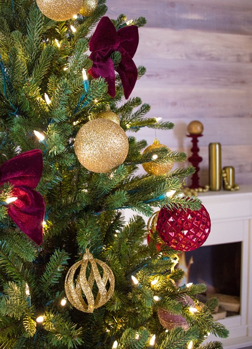 Van Der Gucht Vermont kunstkerstboom 183 cm - achterkant 3 groen