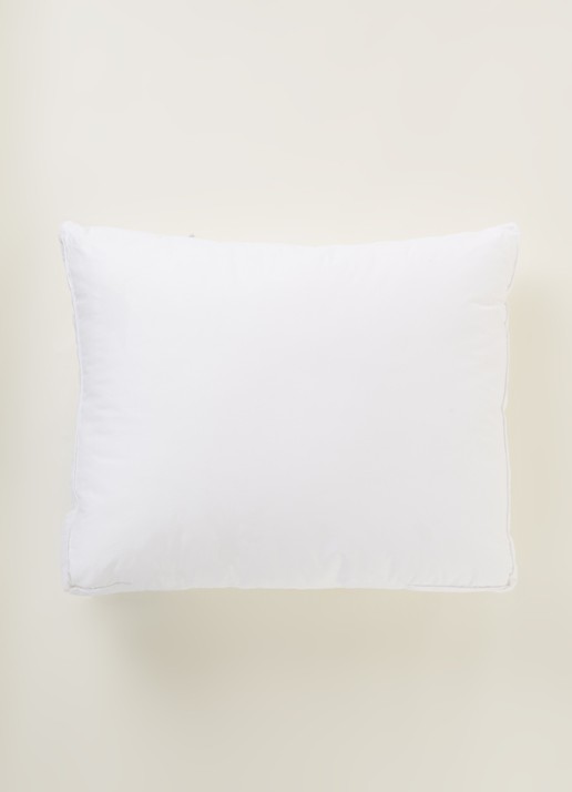 Vandyck Allergy Free stevig hoofdkussen met vulling van polyester 60 x 70 cm - voorkant 2 wit