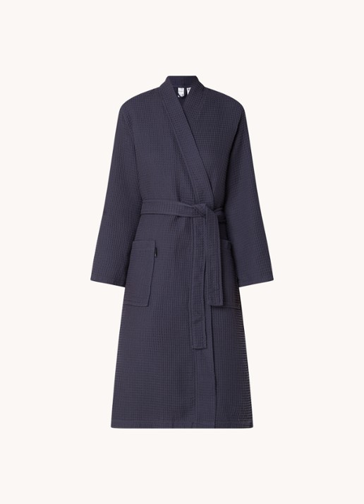 Vandyck Biarritz badjas met structuur - unisex