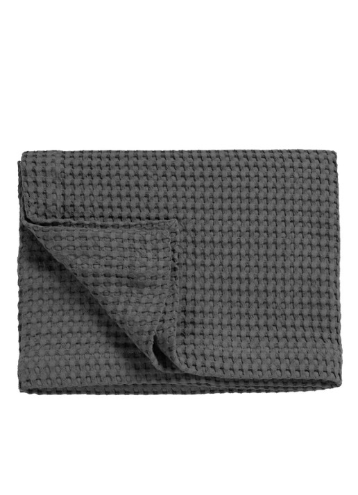 Vandyck Home 71 bedsprei 160 x 250 cm - voorkant zwart