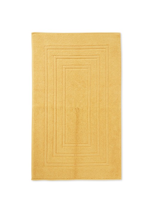 Vandyck Houston badmat 62 x 100 cm - voorkant geel