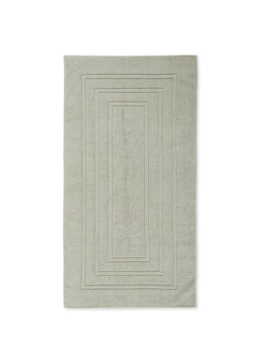 Vandyck Houston badmat 62 x 100 cm - voorkant lindegroen