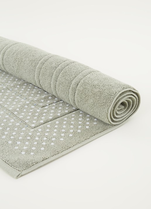 Vandyck Houston badmat 62 x 100 cm - voorkant 2 lindegroen