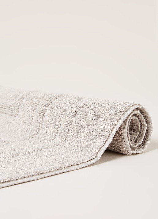 Vandyck Houston toiletmat - 60 x 62 cm - detail 2 petrolgroen