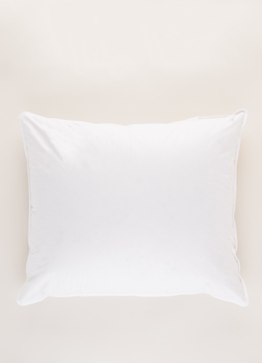 Vandyck Pure Nature hoofdkussen zacht met donsvulling 60 x 70 cm - voorkant 3 wit