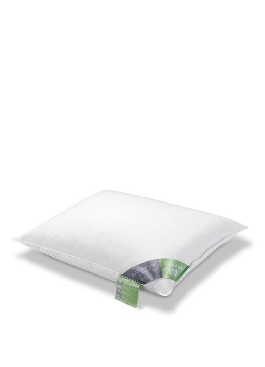 Vandyck Pure Nature medium hoofdkussen 60 x 70 cm - detail wit