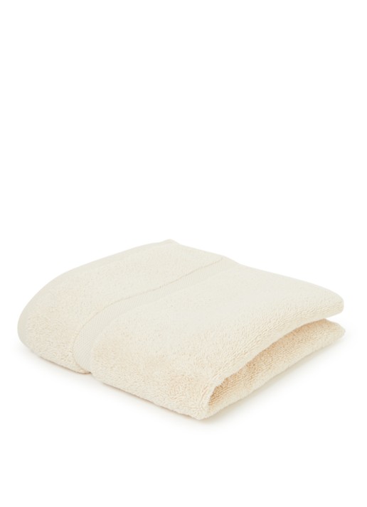 Vandyck Ranger badhanddoek - 650 gr/m2 - 55 x 100 cm - voorkant creme
