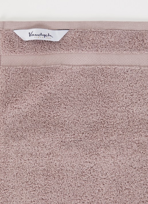 Vandyck Ranger gastendoek - 650 gr/m2 - 40 x 60 cm - detail oudroze