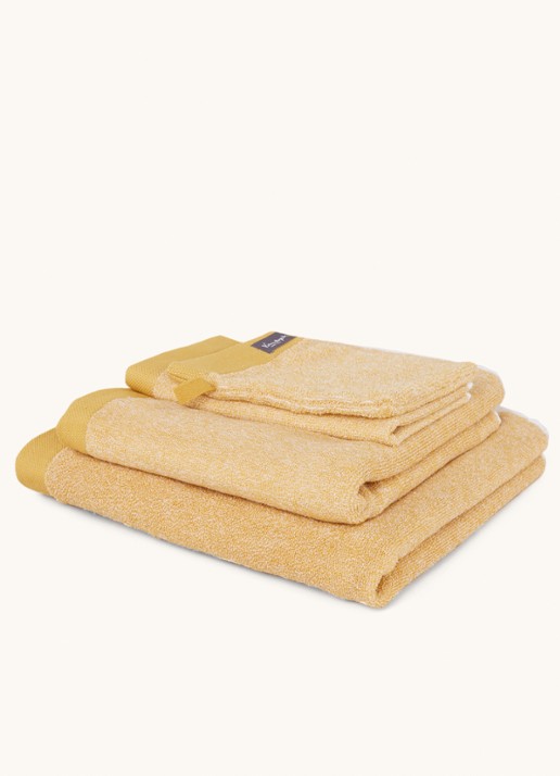Vandyck Washand - 550 gr/m2 - 16 x 21 cm - voorkant 2 geel