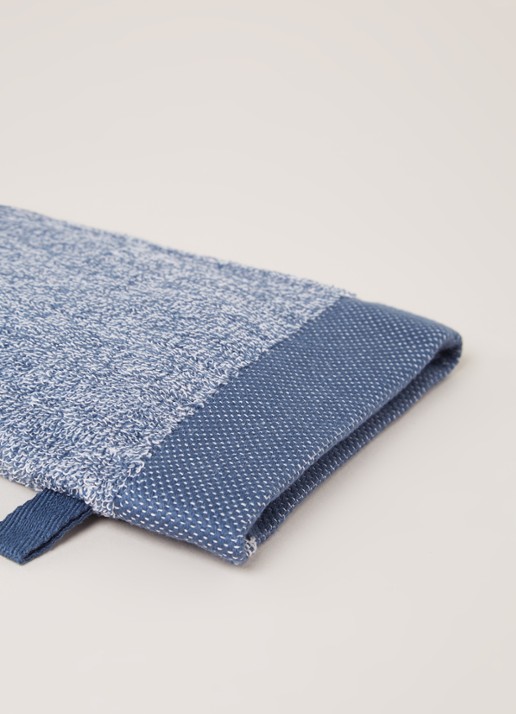 Vandyck Washand - 550 gr/m2 - 16 x 21 cm - detail 3 blauw