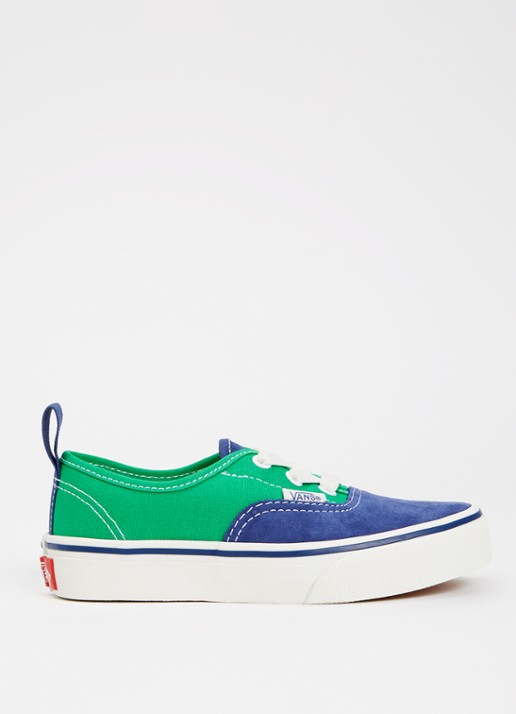 VANS Authentic sneaker van canvas met suède details