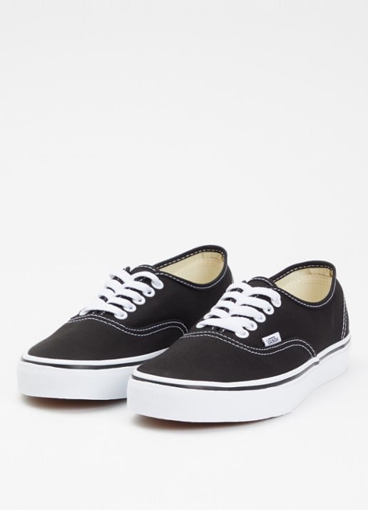 VANS Authentic sneaker van canvas - detail 3 zwart