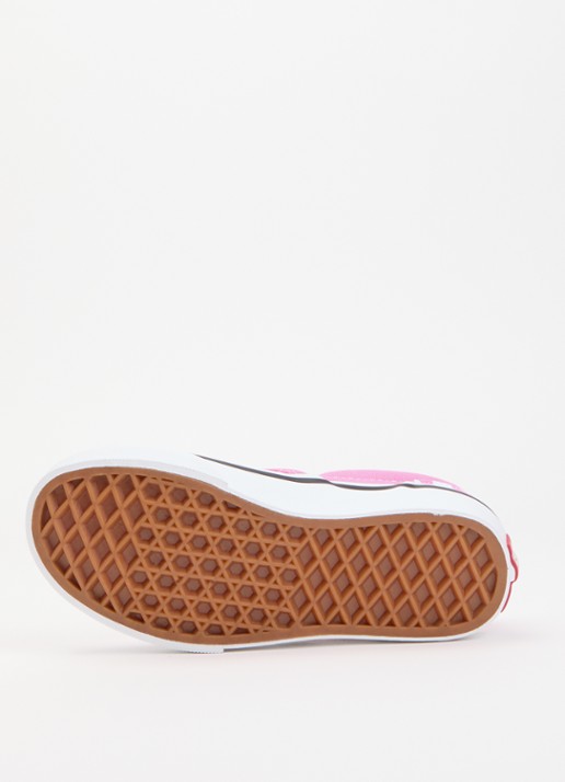 VANS Classic slip-on met ruitdessin - detail 4 roze
