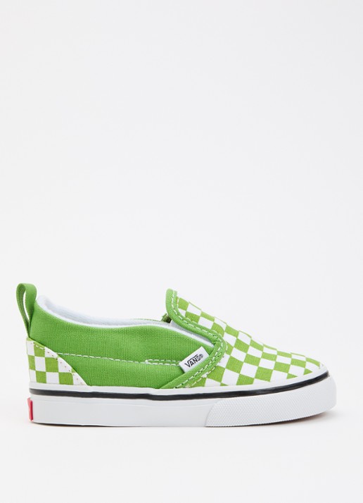 VANS Classic Slip-On V slip-on van canvas met ruitdessin