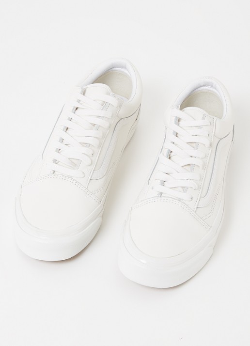 VANS Old Skool 36 DX sneaker van leer - detail wit