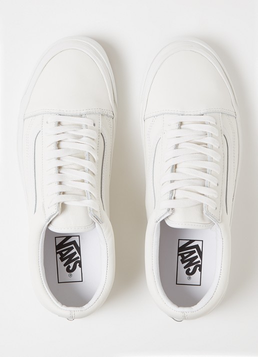 VANS Old Skool 36 DX sneaker van leer - detail 3 wit