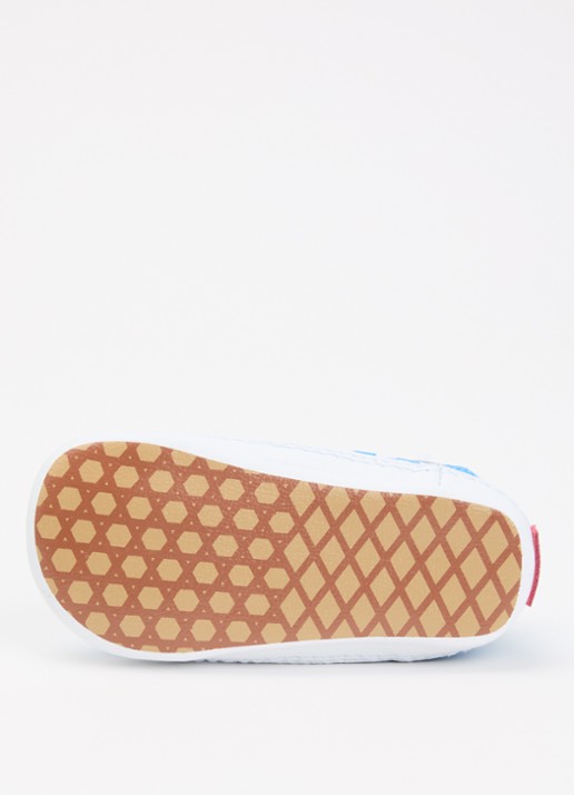 VANS Old Skool Crib babyschoentje met suéde details  - detail 4 blauw