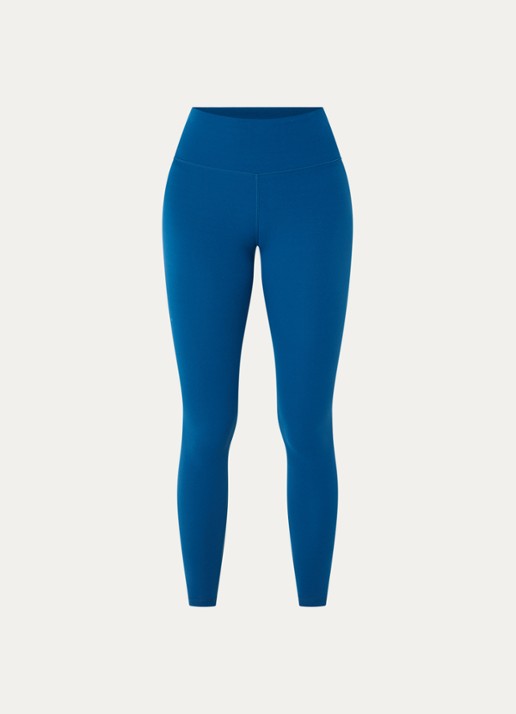 Varley High waist skinny fit trainingslegging - voorkant 3 petrol
