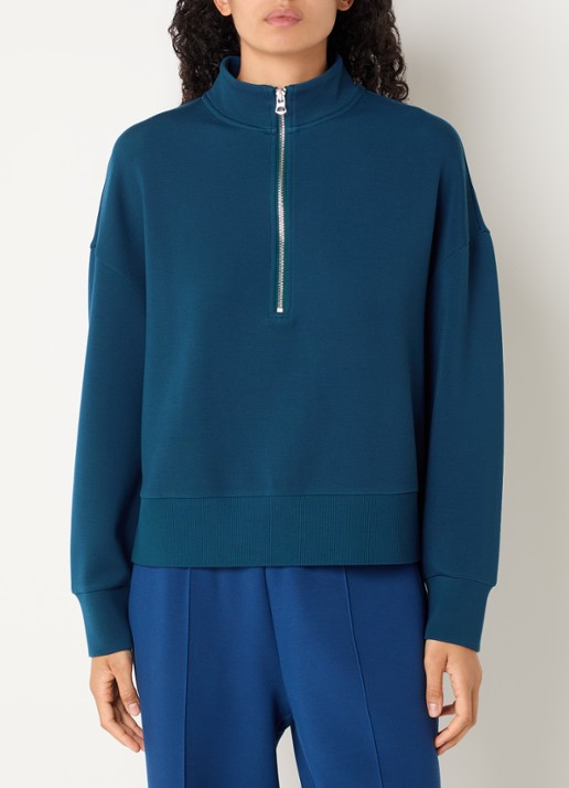 Varley Mavis sweater met halve rits
