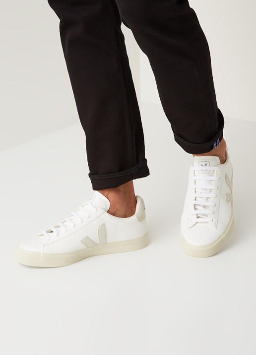 Veja Campo Easy sneaker van leer - voorkant 5 wit