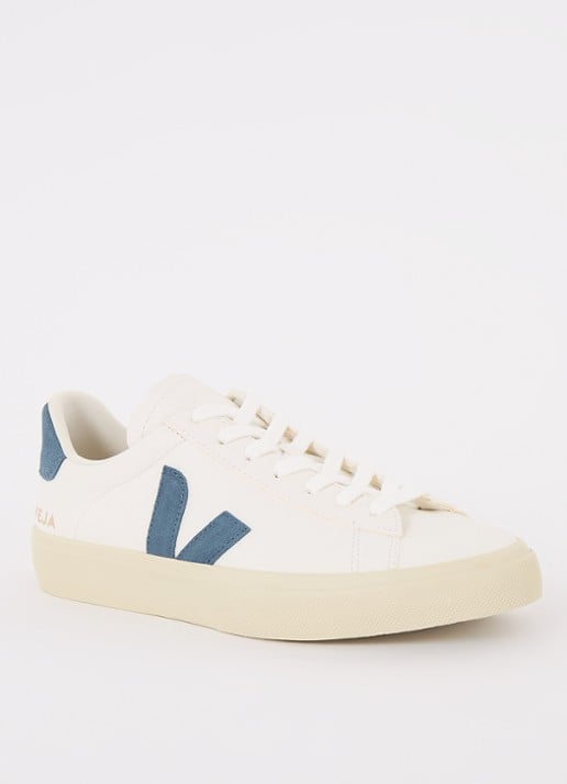 Veja Campo sneaker van leer met suède details