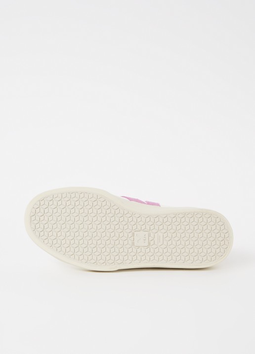 Veja Campo sneaker van leer - detail 6 paars