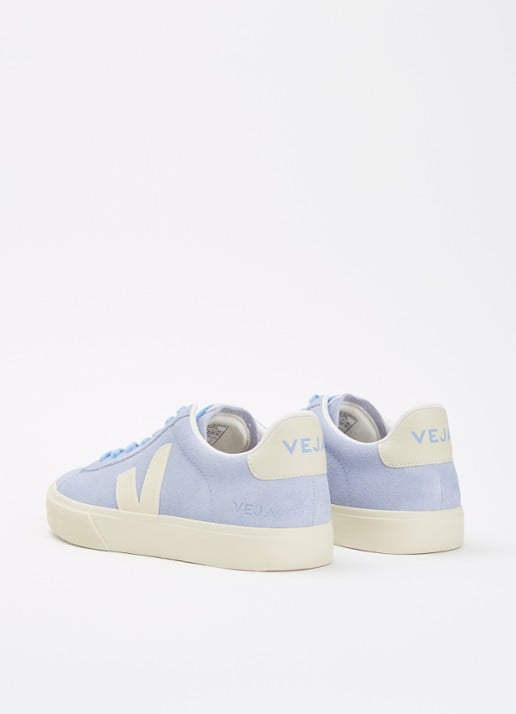 Veja Campo sneaker van suède - achterkant 5 lila
