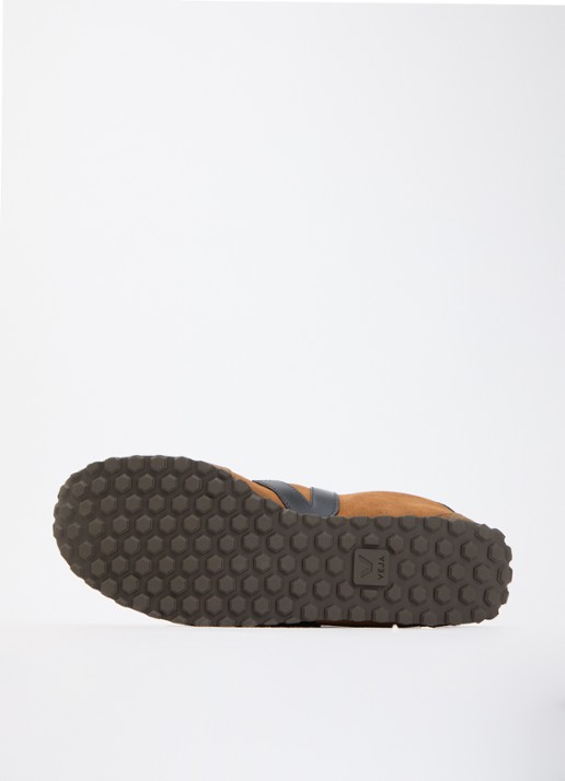 Veja GT sneaker van suède - detail 3 oranjebruin