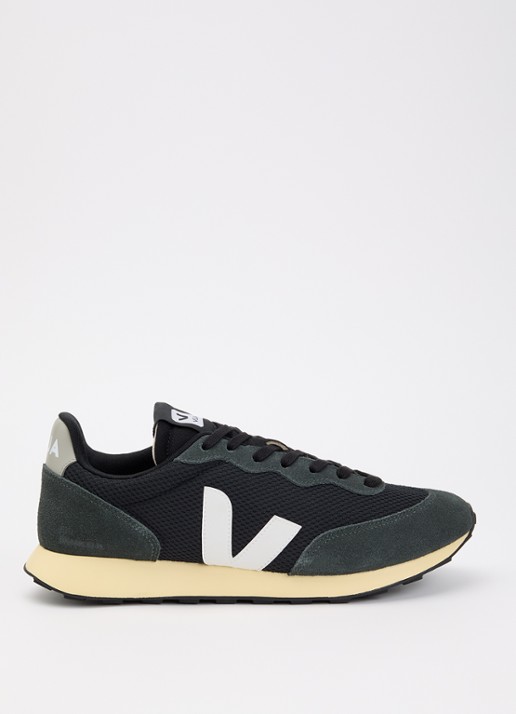 Veja Rio Branco II sneaker met suède details