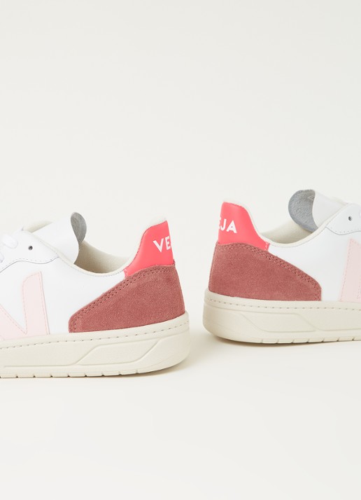 Veja V-10 sneaker van leer - detail 4 koper