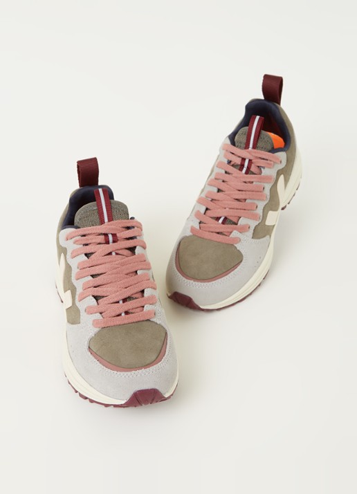 Veja Venturi sneaker van suéde - detail 3 grijs