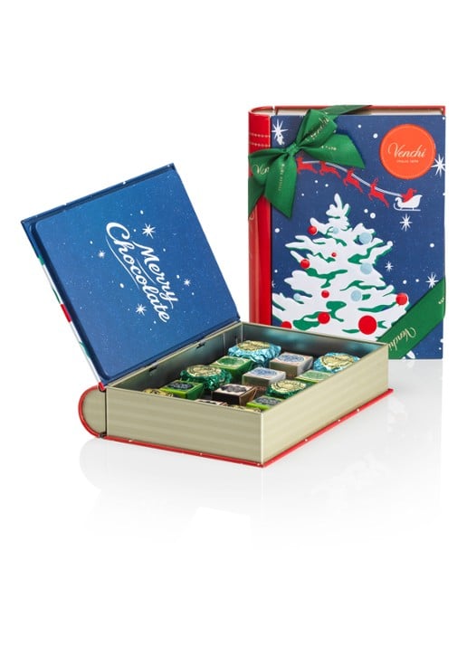Venchi Christmas Vintage Dream chocolade in giftbox 200 gram - voorkant undefined