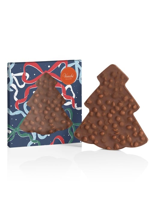 Venchi Christmas Vintage Dream melkchocolade met hazelnoten 200 gram - voorkant undefined