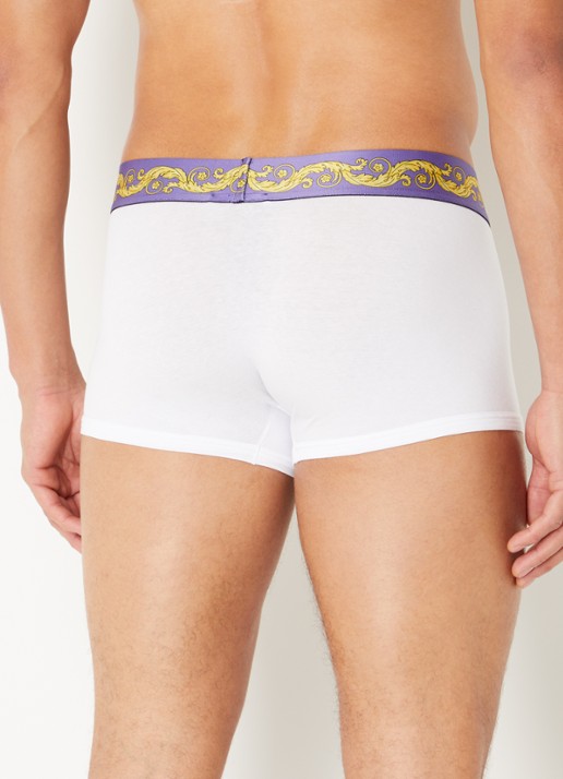 Versace Boxershort met logoband - achterkant 2 wit