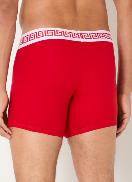 Versace Boxershort met logoband - achterkant 2 rood