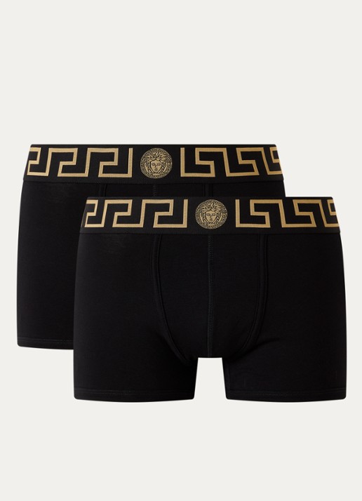 Versace Boxershorts met logoband in 2-pack
